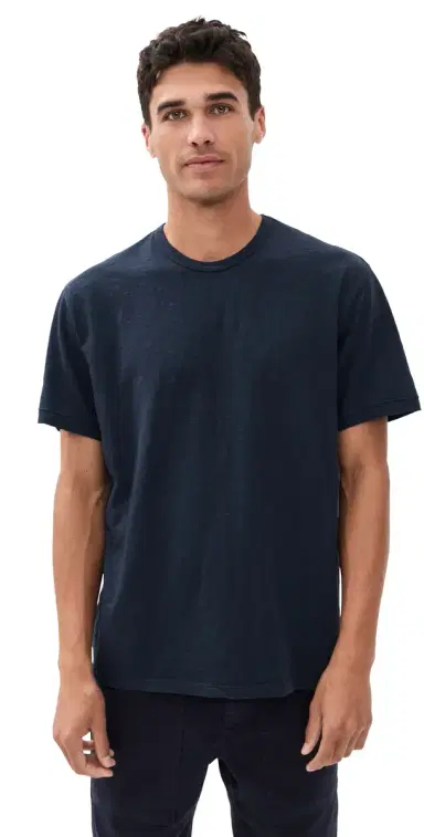 Alex Mill tandard T-Shirt In lub Cotton Navy | Thumbnail 1 Alex Mill tandard T-Shirt In lub Cotton Navy | Thumbnail 1