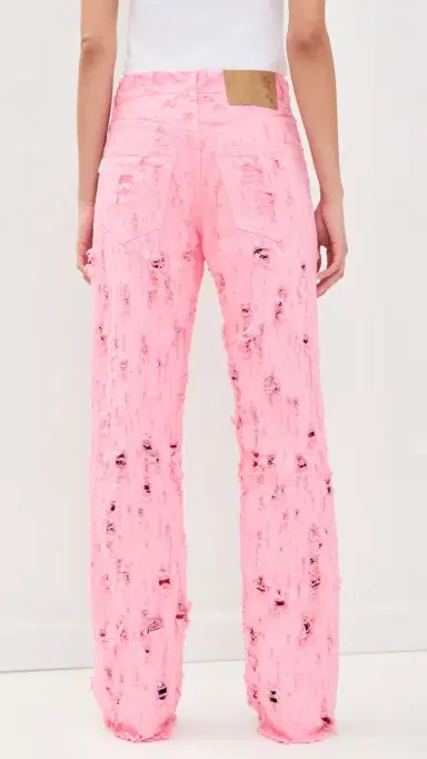 HAIKURE Bonnie Bull Destroyed Jeans Flamingo | Thumbnail 3 HAIKURE Bonnie Bull Destroyed Jeans Flamingo | Thumbnail 3