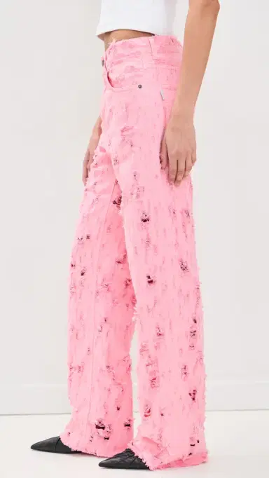 HAIKURE Bonnie Bull Destroyed Jeans Flamingo | Thumbnail 4 HAIKURE Bonnie Bull Destroyed Jeans Flamingo | Thumbnail 4