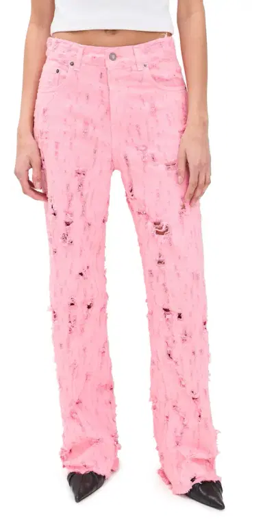 HAIKURE Bonnie Bull Destroyed Jeans Flamingo | Thumbnail 1 HAIKURE Bonnie Bull Destroyed Jeans Flamingo | Thumbnail 1