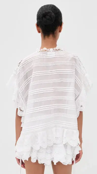 Isabel Marant Étoile Payton Blouse White | Thumbnail 3 Isabel Marant Étoile Payton Blouse White | Thumbnail 3