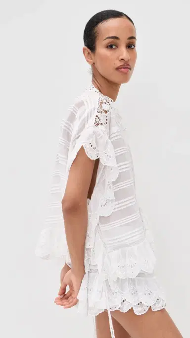 Isabel Marant Étoile Payton Blouse White | Thumbnail 4 Isabel Marant Étoile Payton Blouse White | Thumbnail 4