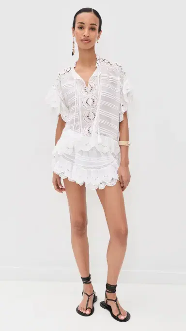 Isabel Marant Étoile Payton Blouse White | Thumbnail 5 Isabel Marant Étoile Payton Blouse White | Thumbnail 5