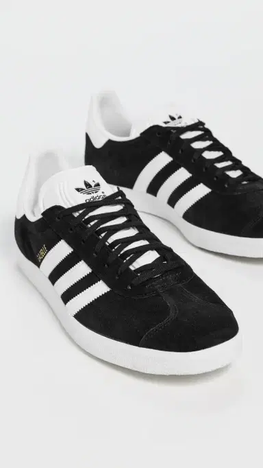 adidas Gazelle Sneakers Core Black/White | Thumbnail 4 adidas Gazelle Sneakers Core Black/White | Thumbnail 4