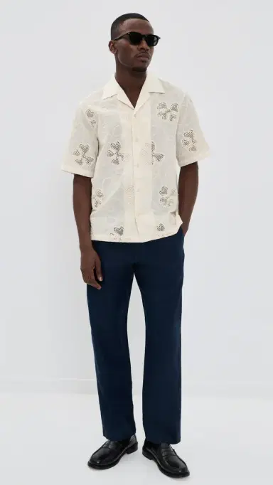 NN07 Ben Embroidered Shirt | Thumbnail 5 NN07 Ben Embroidered Shirt | Thumbnail 5