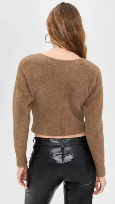 L'AGENCE Antonella urplus Pullover weater Driftwood | Thumbnail 3 L'AGENCE Antonella urplus Pullover weater Driftwood | Thumbnail 3