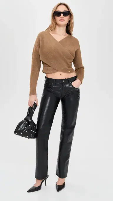 L'AGENCE Antonella urplus Pullover weater Driftwood | Thumbnail 5 L'AGENCE Antonella urplus Pullover weater Driftwood | Thumbnail 5