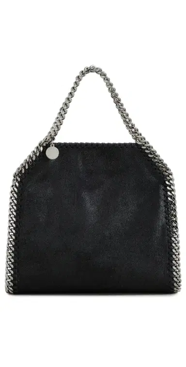 Stella McCartney Falabella Mini Tote Bag Black One Size | Thumbnail 1 Stella McCartney Falabella Mini Tote Bag Black One Size | Thumbnail 1