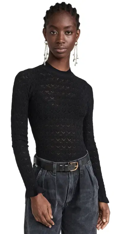 Sea Rue Fine Knit Gauge Knit High Neck Sweater | Thumbnail 1 Sea Rue Fine Knit Gauge Knit High Neck Sweater | Thumbnail 1