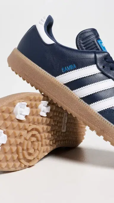 Adidas Golf Samba Spikeless Golf Shoes Night Indigo/White/Bluebird 8 | Thumbnail 5 Adidas Golf Samba Spikeless Golf Shoes Night Indigo/White/Bluebird 8 | Thumbnail 5