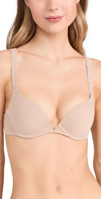 Natori Pure Luxe Push-Up Underwire Bra Cafe 36D | Thumbnail 1 Natori Pure Luxe Push-Up Underwire Bra Cafe 36D | Thumbnail 1