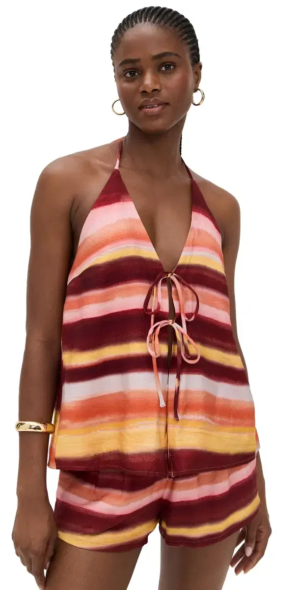 Octavia Top Zayna Orange Octavia Top Zayna Orange