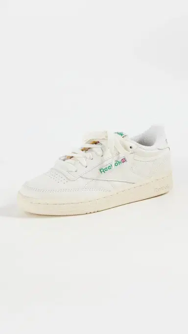 REEBOK Club C 85 Vintage Unisex Sneakers Chalk/Alabas/Glegrn | Thumbnail 2 REEBOK Club C 85 Vintage Unisex Sneakers Chalk/Alabas/Glegrn | Thumbnail 2