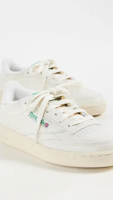 REEBOK Club C 85 Vintage Unisex Sneakers Chalk/Alabas/Glegrn | Thumbnail 6 REEBOK Club C 85 Vintage Unisex Sneakers Chalk/Alabas/Glegrn | Thumbnail 6