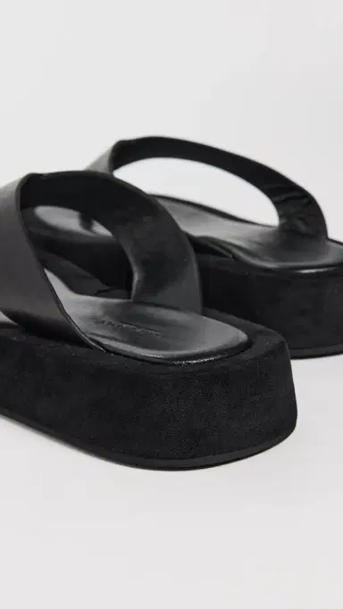 Tony Bianco Ives Sandals Black Nappa 6 | Thumbnail 4 Tony Bianco Ives Sandals Black Nappa 6 | Thumbnail 4