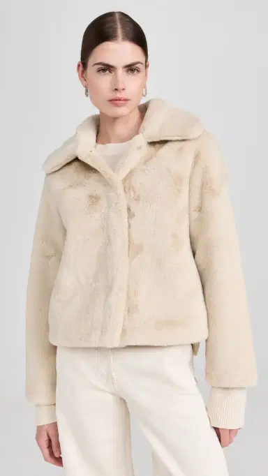 Apparis Elis Faux Fur Short Coat atte | Thumbnail 2 Apparis Elis Faux Fur Short Coat atte | Thumbnail 2