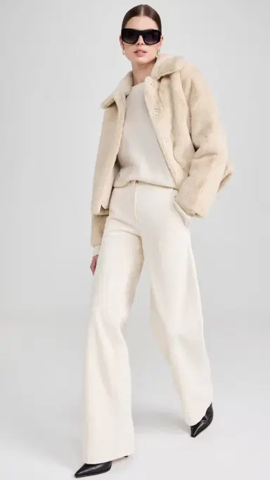 Apparis Elis Faux Fur Short Coat atte | Thumbnail 5 Apparis Elis Faux Fur Short Coat atte | Thumbnail 5
