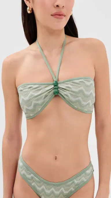 DEVON WINDSOR Portia Bikini Top Aloe M | Thumbnail 2 DEVON WINDSOR Portia Bikini Top Aloe M | Thumbnail 2