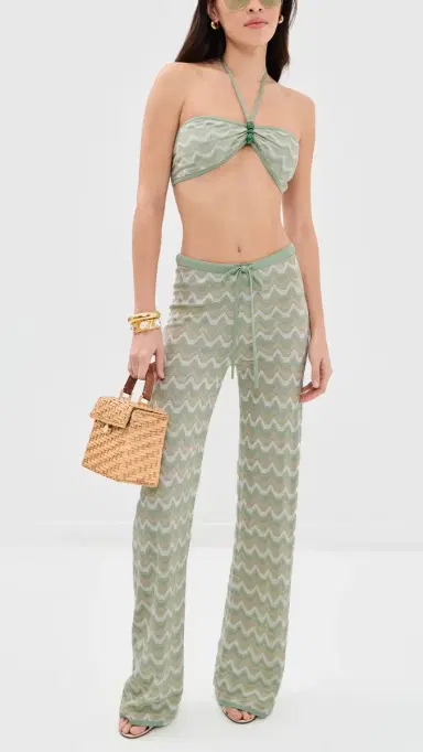 DEVON WINDSOR Portia Bikini Top Aloe M | Thumbnail 5 DEVON WINDSOR Portia Bikini Top Aloe M | Thumbnail 5
