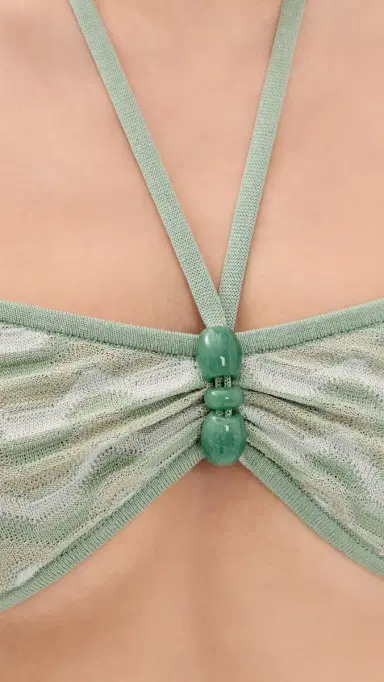 DEVON WINDSOR Portia Bikini Top Aloe M | Thumbnail 6 DEVON WINDSOR Portia Bikini Top Aloe M | Thumbnail 6