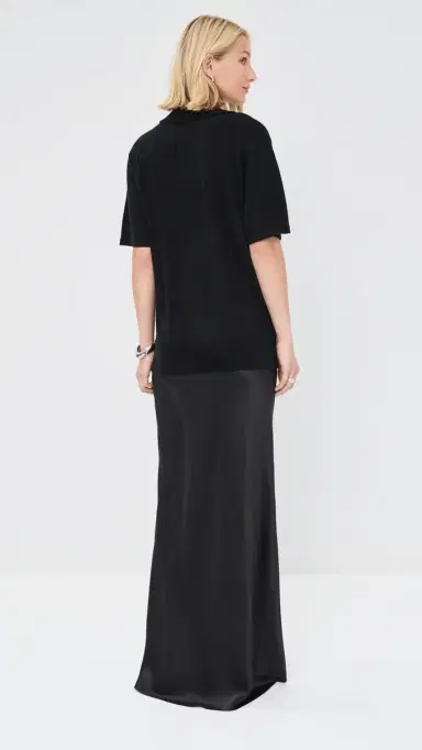 Christopher Esber Monument Polo Tee Dress Black | Thumbnail 3 Christopher Esber Monument Polo Tee Dress Black | Thumbnail 3