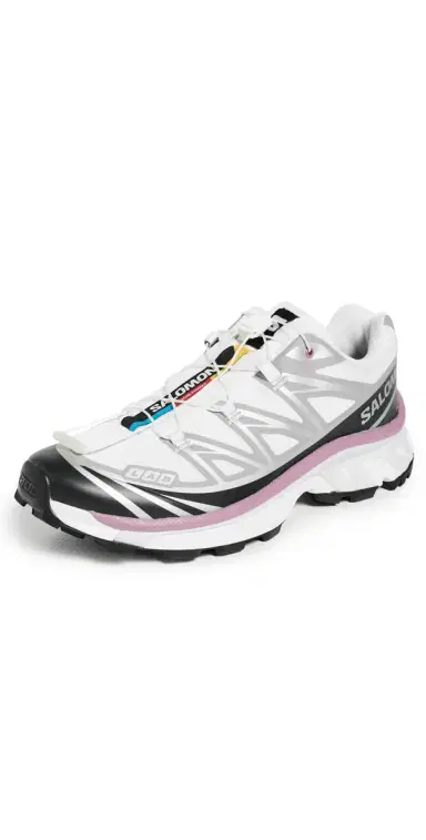 Salomon XT-6 Sneakers White/Black/Dusky Orchid | Thumbnail 1 Salomon XT-6 Sneakers White/Black/Dusky Orchid | Thumbnail 1
