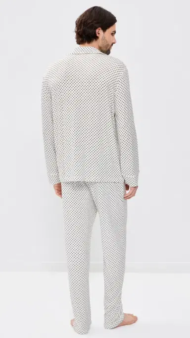 Eberjey William Printed Long Pajamas et Tide Dot | Thumbnail 3 Eberjey William Printed Long Pajamas et Tide Dot | Thumbnail 3