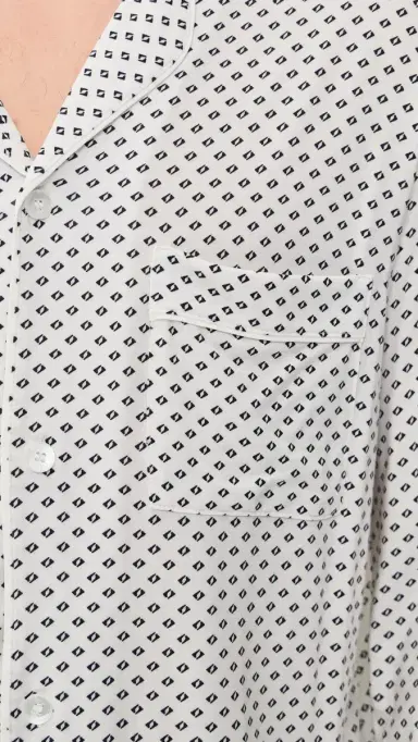 Eberjey William Printed Long Pajamas et Tide Dot | Thumbnail 6 Eberjey William Printed Long Pajamas et Tide Dot | Thumbnail 6