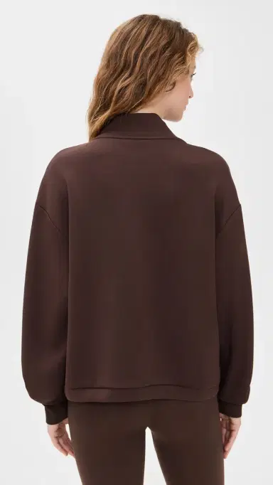 Varley Betsy Sweatshirt Coffee Bean | Thumbnail 3 Varley Betsy Sweatshirt Coffee Bean | Thumbnail 3