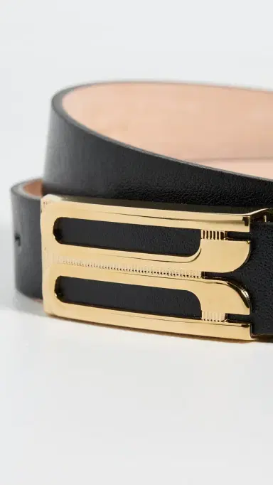 Victoria Beckham Regular Frame Belt Black 80 | Thumbnail 5 Victoria Beckham Regular Frame Belt Black 80 | Thumbnail 5