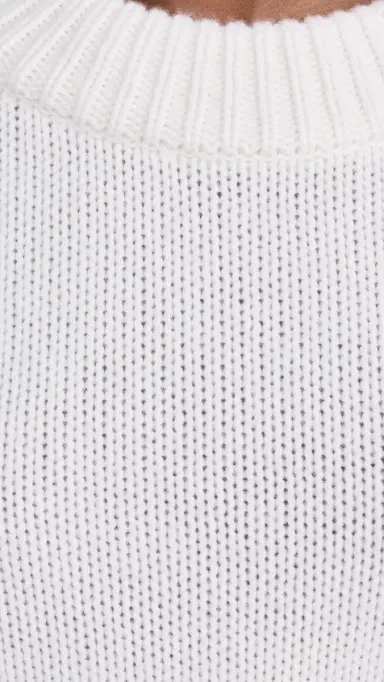 La Ligne Solid Mini arin Sweater Cream | Thumbnail 6 La Ligne Solid Mini arin Sweater Cream | Thumbnail 6