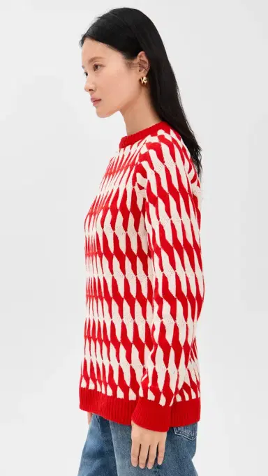 Dress To Colorful Knit Sweater Colorful | Thumbnail 4 Dress To Colorful Knit Sweater Colorful | Thumbnail 4