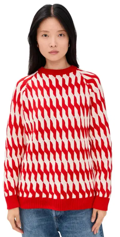 Dress To Colorful Knit Sweater Colorful | Thumbnail 1 Dress To Colorful Knit Sweater Colorful | Thumbnail 1