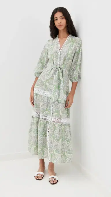 Temptation Positano Sacher Dress Cash Green | Thumbnail 5 Temptation Positano Sacher Dress Cash Green | Thumbnail 5