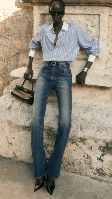 Nili Lotan Joan Jeans Simon Wash | Thumbnail 2 Nili Lotan Joan Jeans Simon Wash | Thumbnail 2