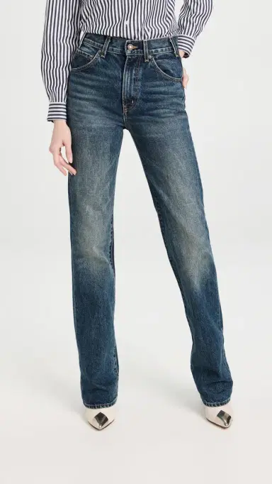Nili Lotan Joan Jeans Simon Wash | Thumbnail 3 Nili Lotan Joan Jeans Simon Wash | Thumbnail 3
