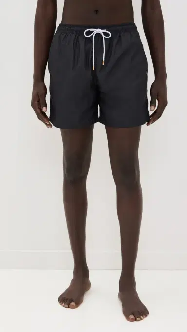 Ancora The Deco Basic Swim Trunks 5.5 Black | Thumbnail 2 Ancora The Deco Basic Swim Trunks 5.5 Black | Thumbnail 2