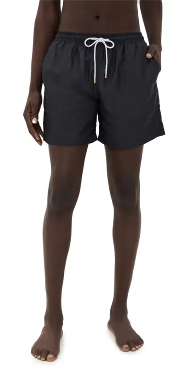 Ancora The Deco Basic Swim Trunks 5.5 Black | Thumbnail 1 Ancora The Deco Basic Swim Trunks 5.5 Black | Thumbnail 1