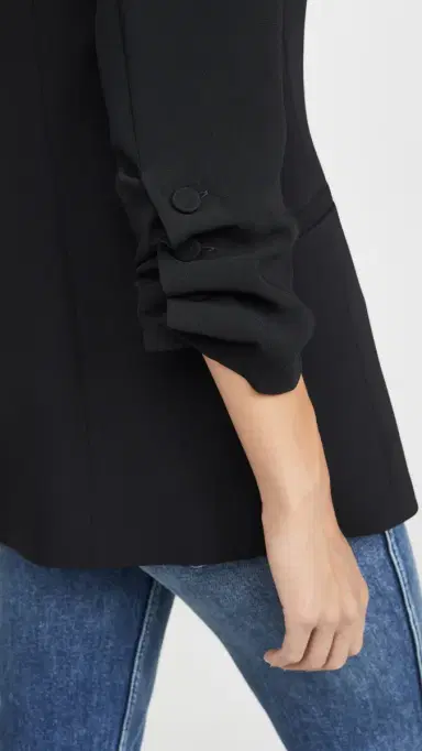 Cinq à Sept Crepe Khloe Blazer Black 2 | Thumbnail 6 Cinq à Sept Crepe Khloe Blazer Black 2 | Thumbnail 6
