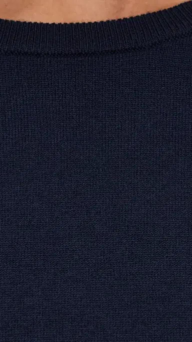 Sandy Liang aisy Sweater Navy | Thumbnail 6 Sandy Liang aisy Sweater Navy | Thumbnail 6