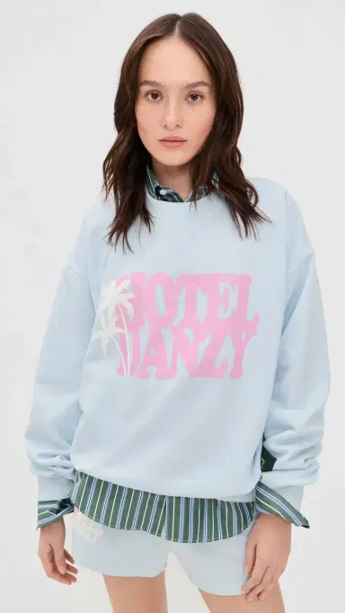 DANZY Crew Sweatshirt Blue | Thumbnail 2 DANZY Crew Sweatshirt Blue | Thumbnail 2