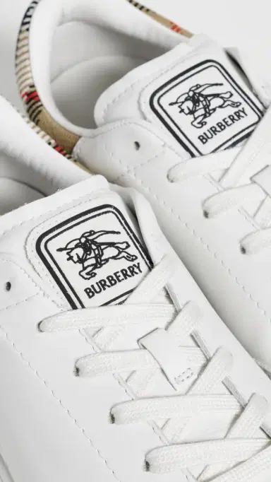 Burberry Leather Set Sneakers | Thumbnail 6 Burberry Leather Set Sneakers | Thumbnail 6