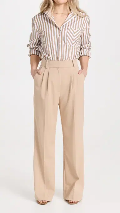 Favorite Daughter The Favorite Pants Petite Beige 8 | Thumbnail 5 Favorite Daughter The Favorite Pants Petite Beige 8 | Thumbnail 5