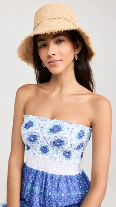 Hat Attack Packable Raffia Bucket Hat | Thumbnail 3 Hat Attack Packable Raffia Bucket Hat | Thumbnail 3