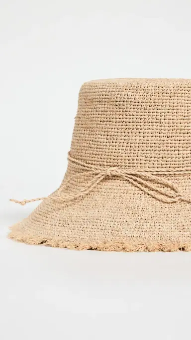Hat Attack Packable Raffia Bucket Hat | Thumbnail 4 Hat Attack Packable Raffia Bucket Hat | Thumbnail 4