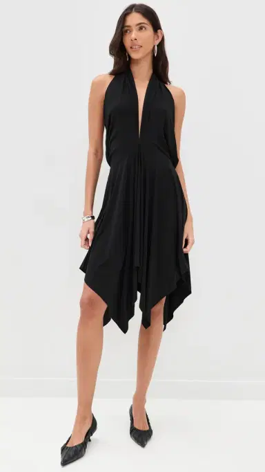 Norma Kamali Convertible Dress Black | Thumbnail 2 Norma Kamali Convertible Dress Black | Thumbnail 2