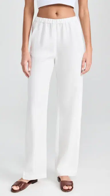 Enza Costa Twill Everywhere Pants Off White | Thumbnail 2 Enza Costa Twill Everywhere Pants Off White | Thumbnail 2
