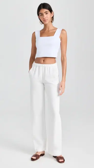 Enza Costa Twill Everywhere Pants Off White | Thumbnail 5 Enza Costa Twill Everywhere Pants Off White | Thumbnail 5