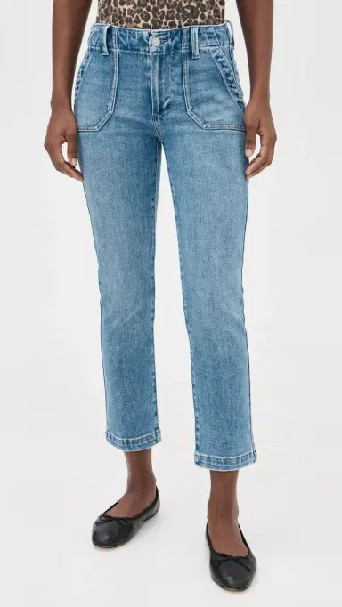 PAIGE Mayslie Straight Ankle Jeans | Thumbnail 2 PAIGE Mayslie Straight Ankle Jeans | Thumbnail 2