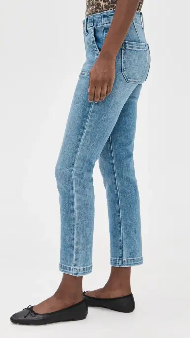 PAIGE Mayslie Straight Ankle Jeans | Thumbnail 4 PAIGE Mayslie Straight Ankle Jeans | Thumbnail 4